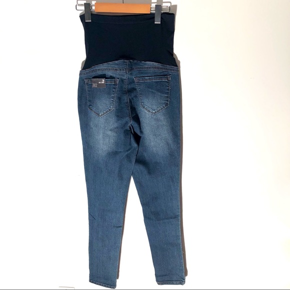 Denim Ankle Skinny Maternity Jeans szM - Picture 2 of 3